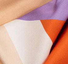 Load image into Gallery viewer, MODERN FLEUR SILK SCARF | 45cm