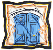 Load image into Gallery viewer, French Porte Silk Scarf Womens Square Silk Twill Scarves